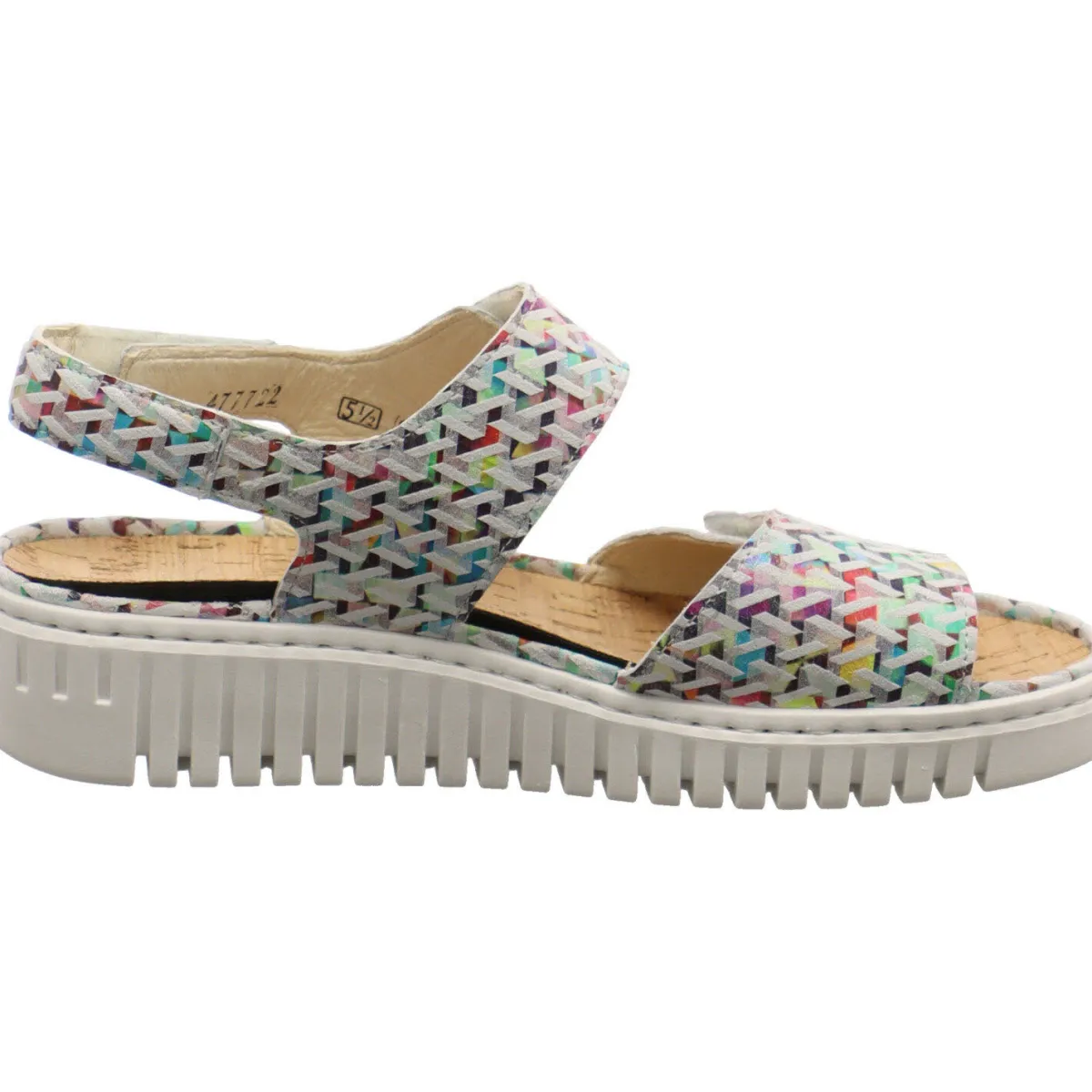 Waldläufer Keilsandalette H-Willow grau New