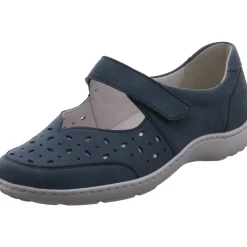Waldläufer Slipper Henni blau Sale
