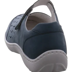 Waldläufer Slipper Henni blau Sale