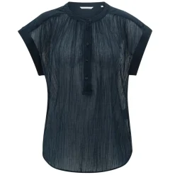 Yaya Bluse blau Hot