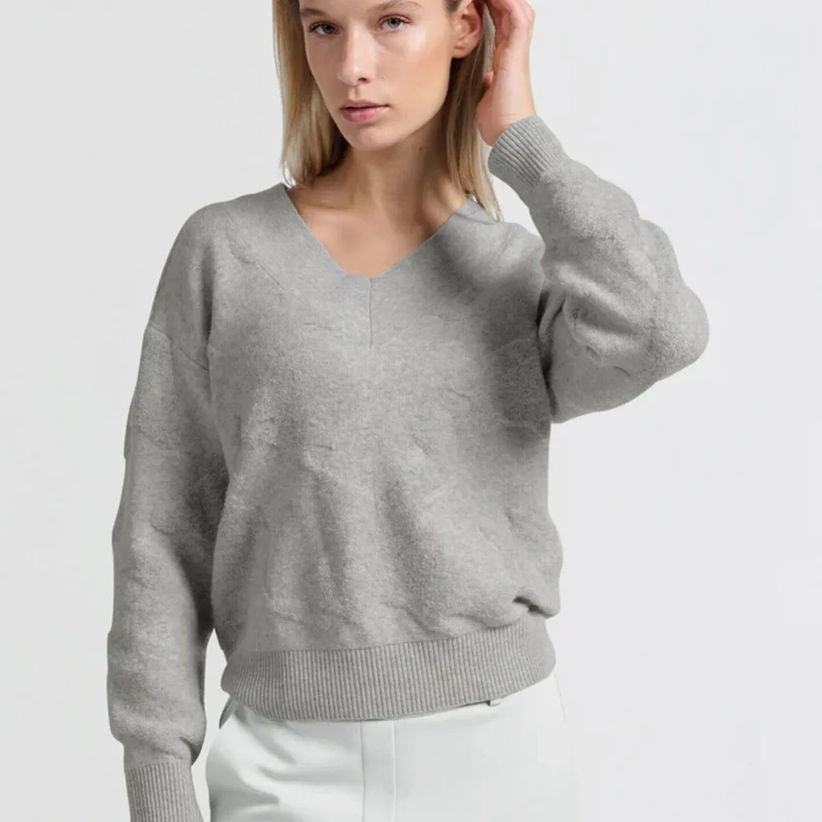 Yaya Pullover grau Discount