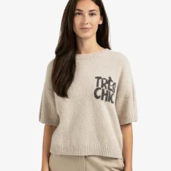 Yaya Pullover beige Hot