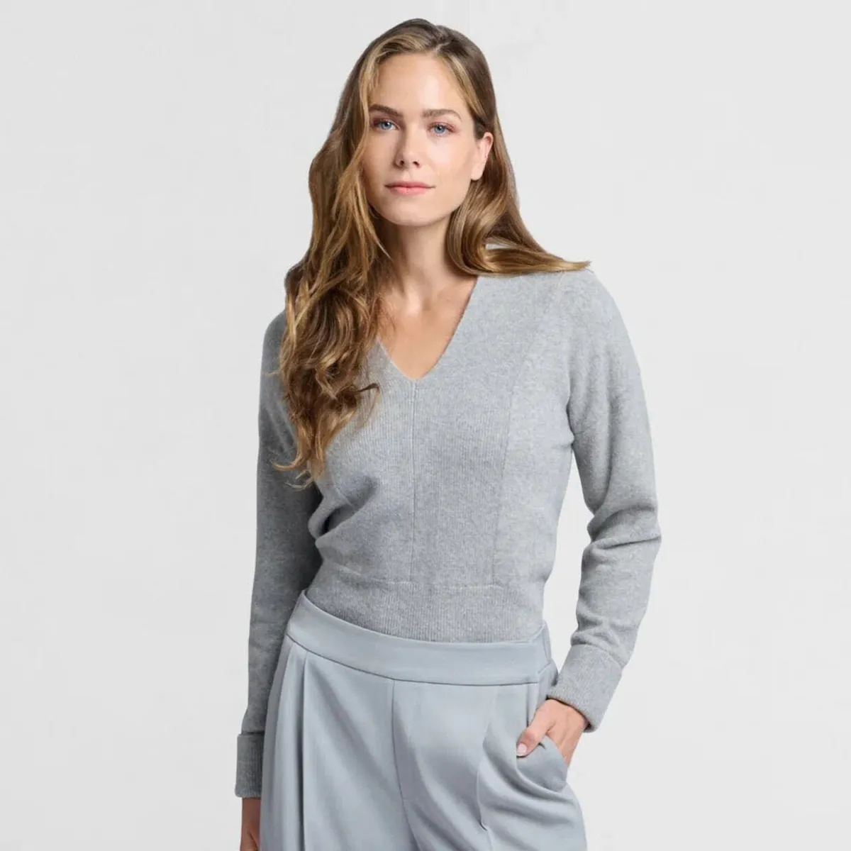 Yaya Pullover grau Outlet