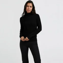 Yaya Pullover schwarz Hot