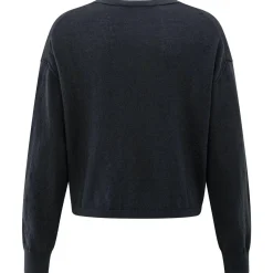 Yaya Pullover blau Hot