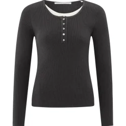 Yaya Shirt schwarz Sale