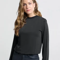 Yaya Shirt schwarz Discount