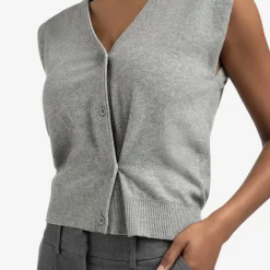 Yaya Weste grau Online